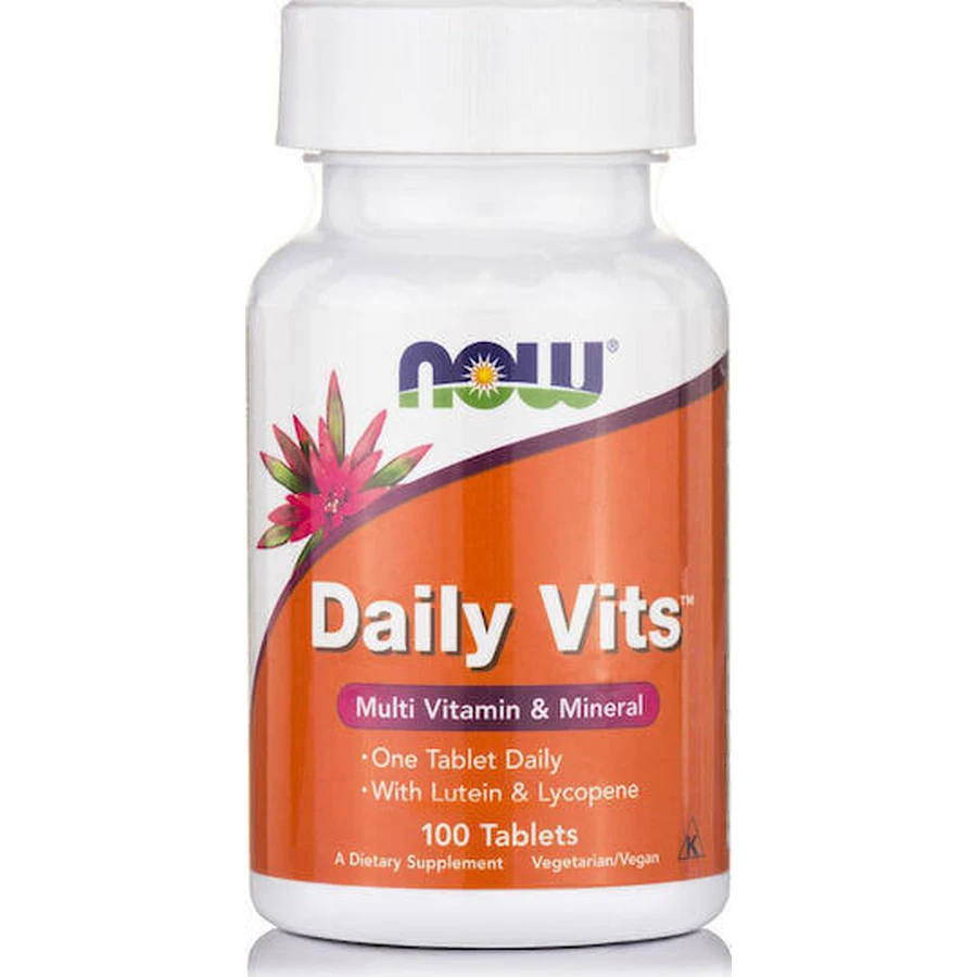 Now Foods Daily Vits Energy Multivitamin 100 Tablets: цены и характеристики