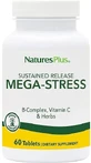 Nature's Plus Mega-Stress Complex Anxiety Supplement 60 tabs