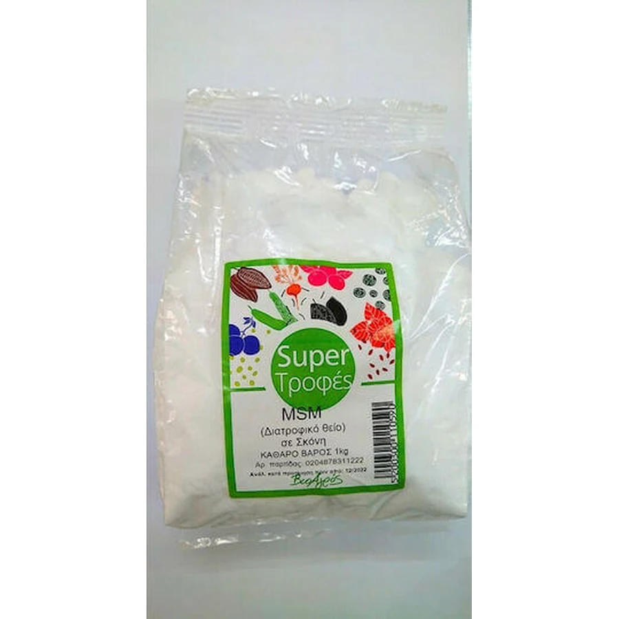 Vio Agros Super Food MSM Добавка для здоров'я суглобів та кісток 1000гр: ціни та характеристики