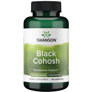 Swanson Black Cohosh 40mg Menopause Supplement 120 caps