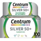 Полівітамінний комплекс Centrum Silver 50+ для енергії, зміцнення імунної системи та здоров'я яєць 100 таблеток