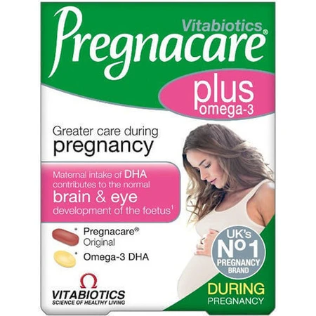 Vitabiotics Pregnacare Plus Pregnancy Supplement 28 tabs 28 caps: цены и характеристики