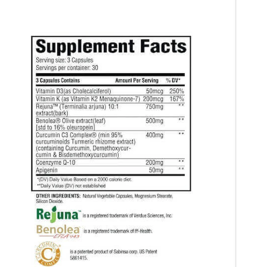 Revive MD Heart Special Dietary Supplement 90 растительных капсул: цены и характеристики