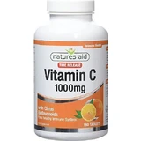Natures Aid Витамин C 1000 мг с цитрусовыми биофлавоноидами Низкокислотный витамин для укрепления иммунной системы, кожи и антиоксидантного действия 1000 мг 240 таблеток