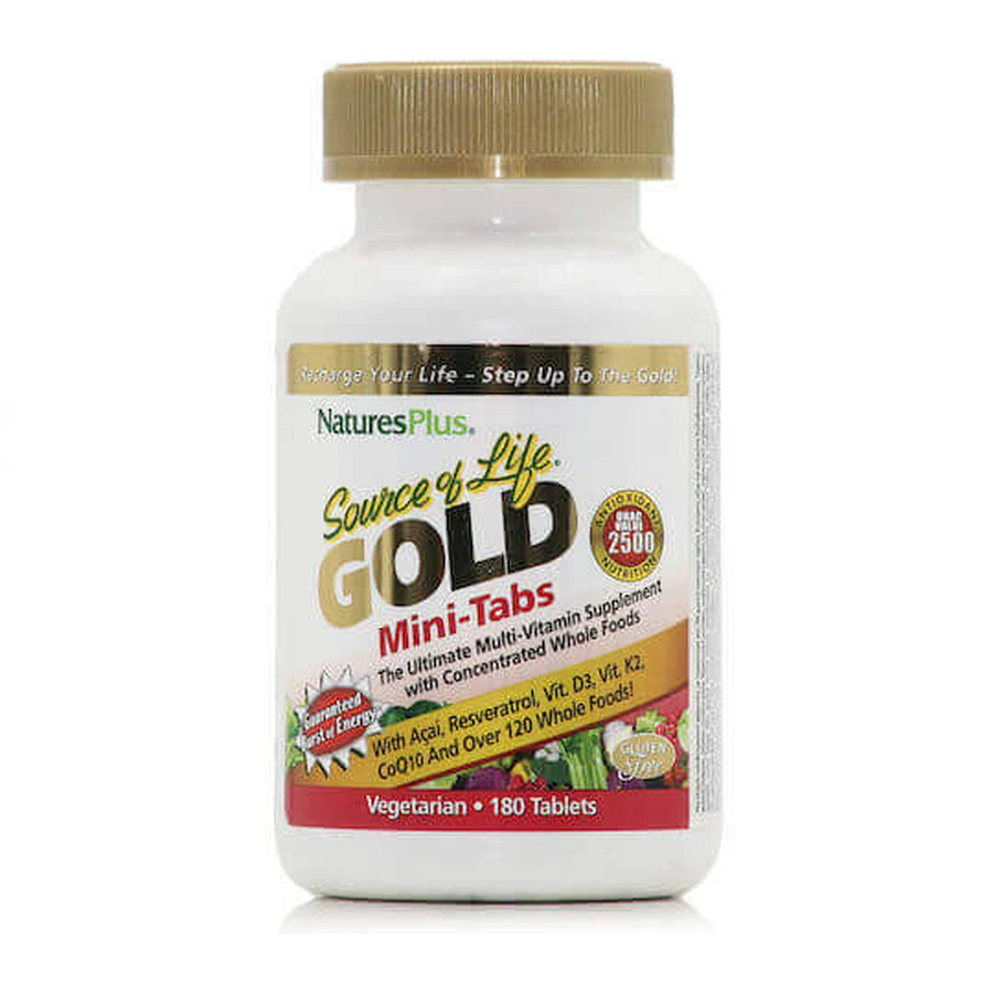 Nature's Plus Energy Multivitamin 180 Tablets: цены и характеристики