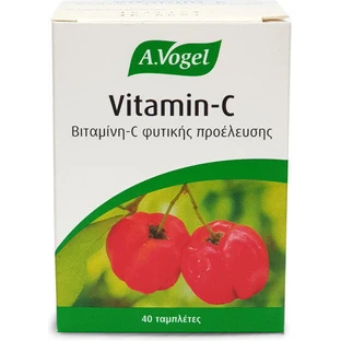 Vogel Vitamin-C Вітамін для підтримки імунітету, шкіри та антиоксидантної дії 100 мг 40 таблеток