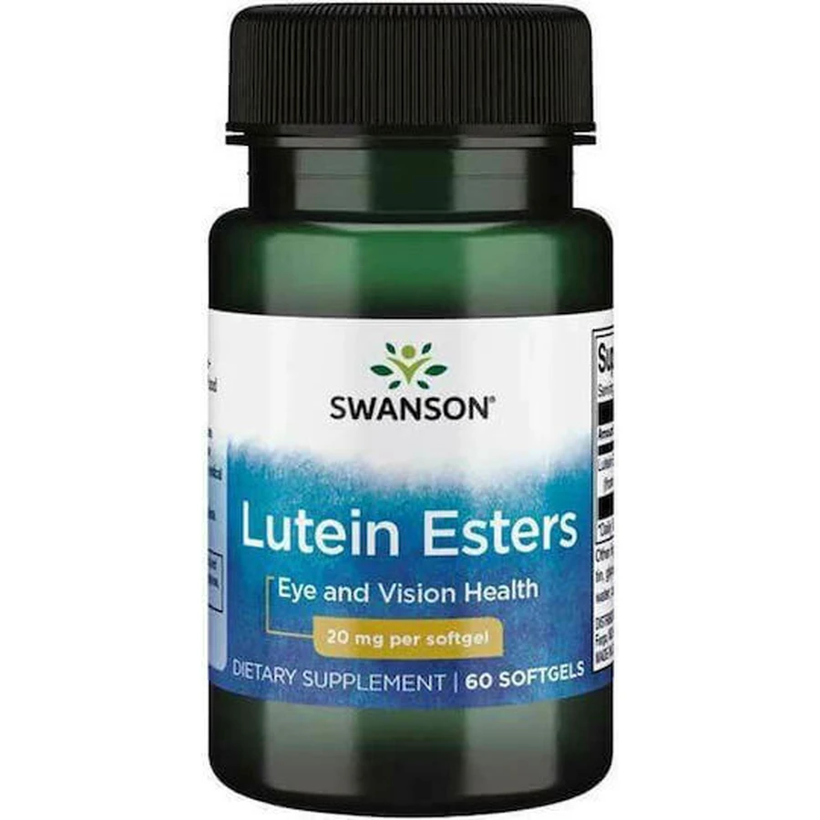 Харчова добавка Swanson Lutein Esters 20mg Спеціальна харчова добавка 60 м'яких гелів: ціни та характеристики