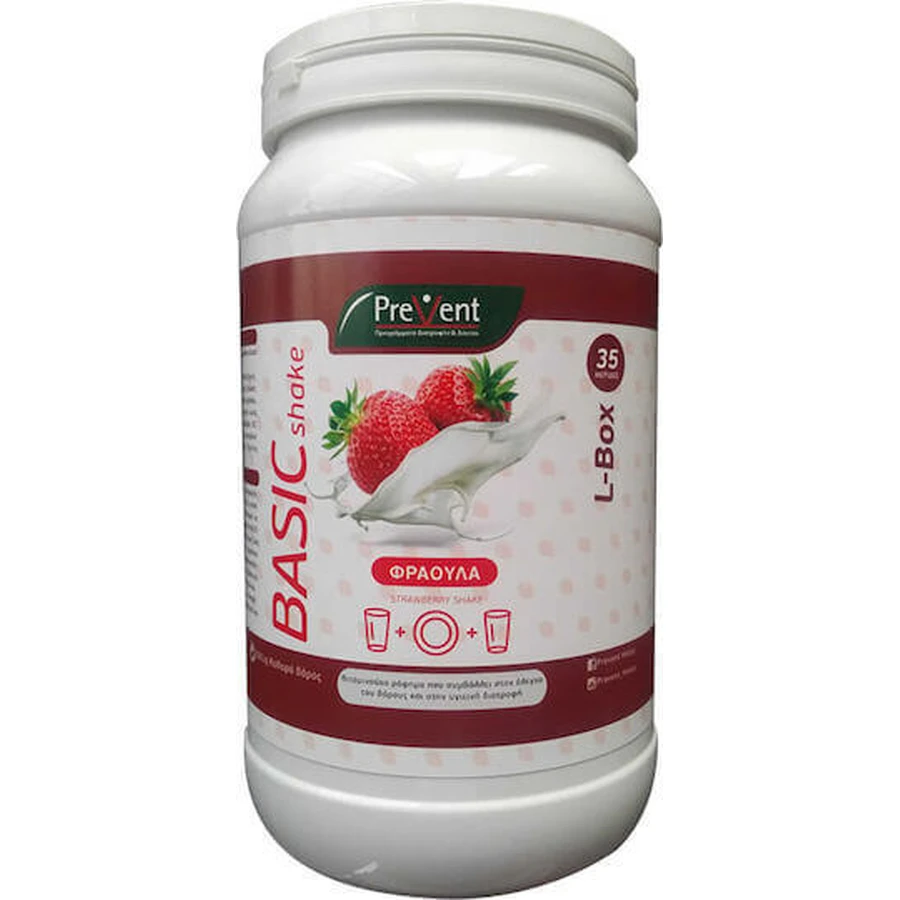 PreVent Basic Shake Добавка для снижения веса 581 гр Клубника: цены и характеристики