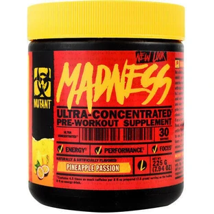 Mutant Madness Pre Workout Supplement 225гр Ананас Ананас Ананас Ізюм