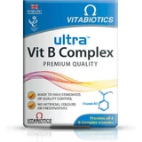 Vitabiotics Ultra Vit B Комплексный витамин для энергии, укрепления иммунной и нервной систем 60 таблеток