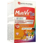 Forte Pharma MultiVit Kids Мультивітаміни для зміцнення енергії та імунної системи 30 жувальних таблеток: ціни та характеристики