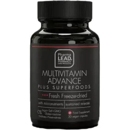 Pharmalead Multivitamin Advance Plus Superfoods Мультивітамінний комплекс для зміцнення імунної системи 30 капс.: ціни та характеристики