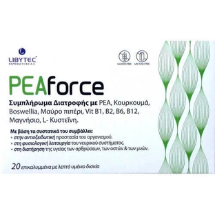 Libytec Peaforce Immune Boosting Supplement 20 tabs