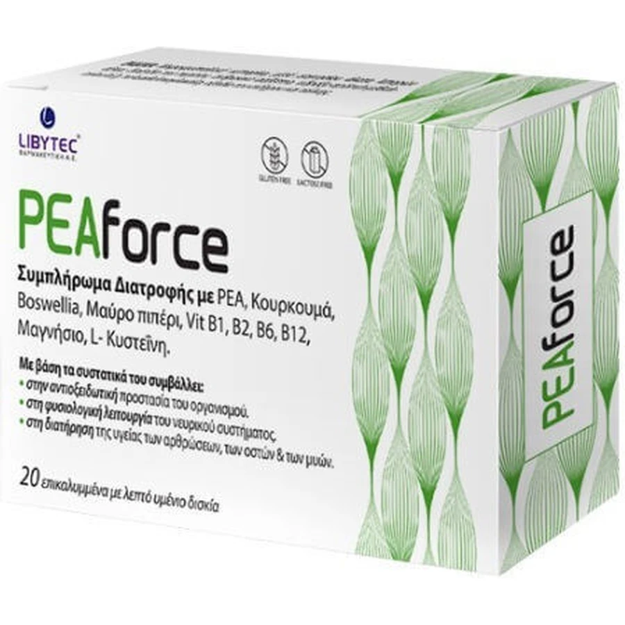 Libytec Peaforce Immune Boosting Supplement 20 tabs: цены и характеристики