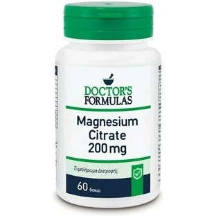 Doctor's Formulas Цитрат магния 200 мг 60 таблеток
