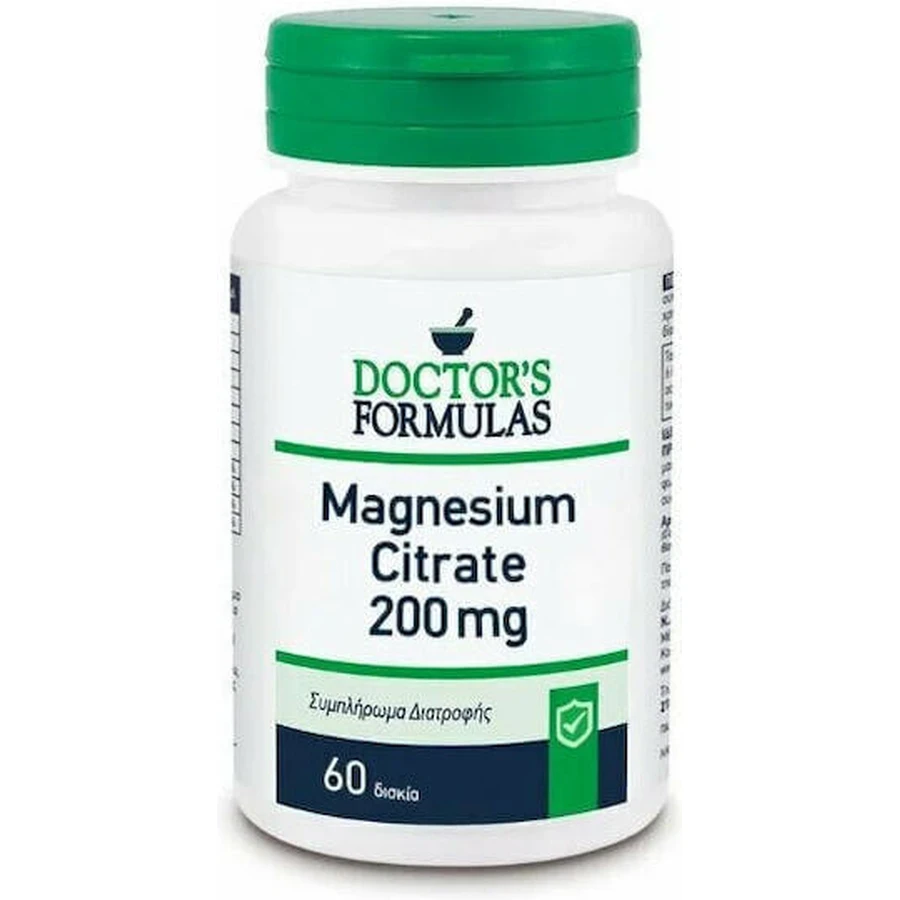 Doctor's Formulas Цитрат магния 200 мг 60 таблеток: цены и характеристики