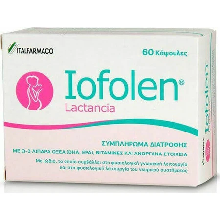 Italfarmaco Йофолен Преконцепція Спеціальна харчова добавка 30 капс.: ціни та характеристики