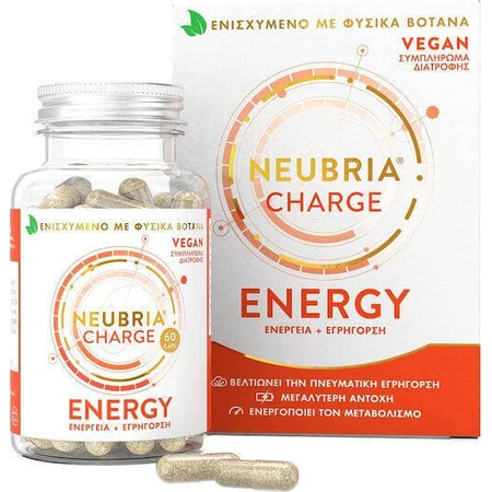 Энергетическая добавка для похудения Neubria Charge Energy Supplement 60 капс: цены и характеристики
