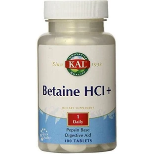 Kal Betaine HCL Пищевая добавка Special 100 табл.