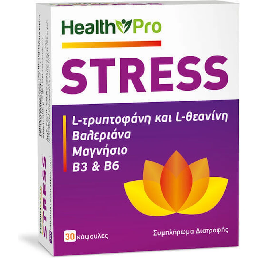 Health Pro Stress Anxiety Supplement 30 caps: цены и характеристики