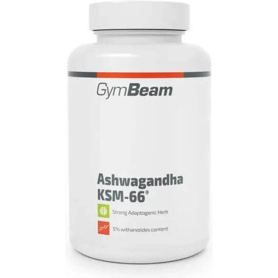 GymBeam Ashwagandha KSM-66 200 мг 90 капс.: ціни та характеристики