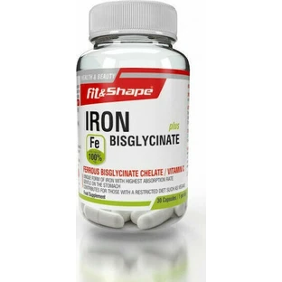Fit & Shape Заліза бісгліцинат плюс 15 мг 30 капсул