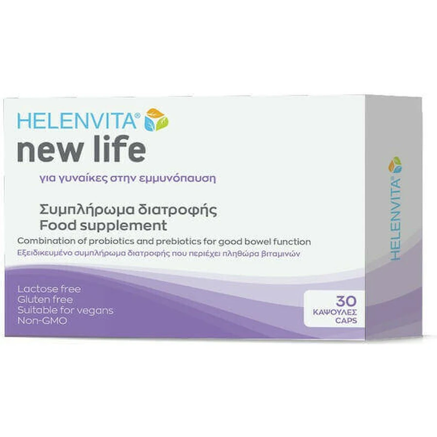 Helenvita New Life Менопаузальна добавка 30 капс.: ціни та характеристики