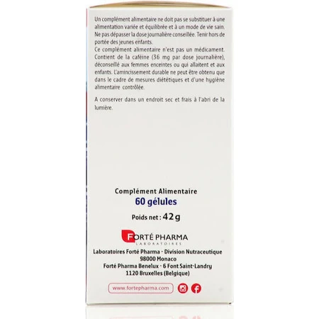 Forte Pharma LipoREDUX +Plus добавка для схуднення 60 капс.: ціни та характеристики