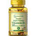 Puritan's Pride Vitamin D3 Immune Strengthening & Egg Health Vitamin 2000iu 100 softgels: цены и характеристики