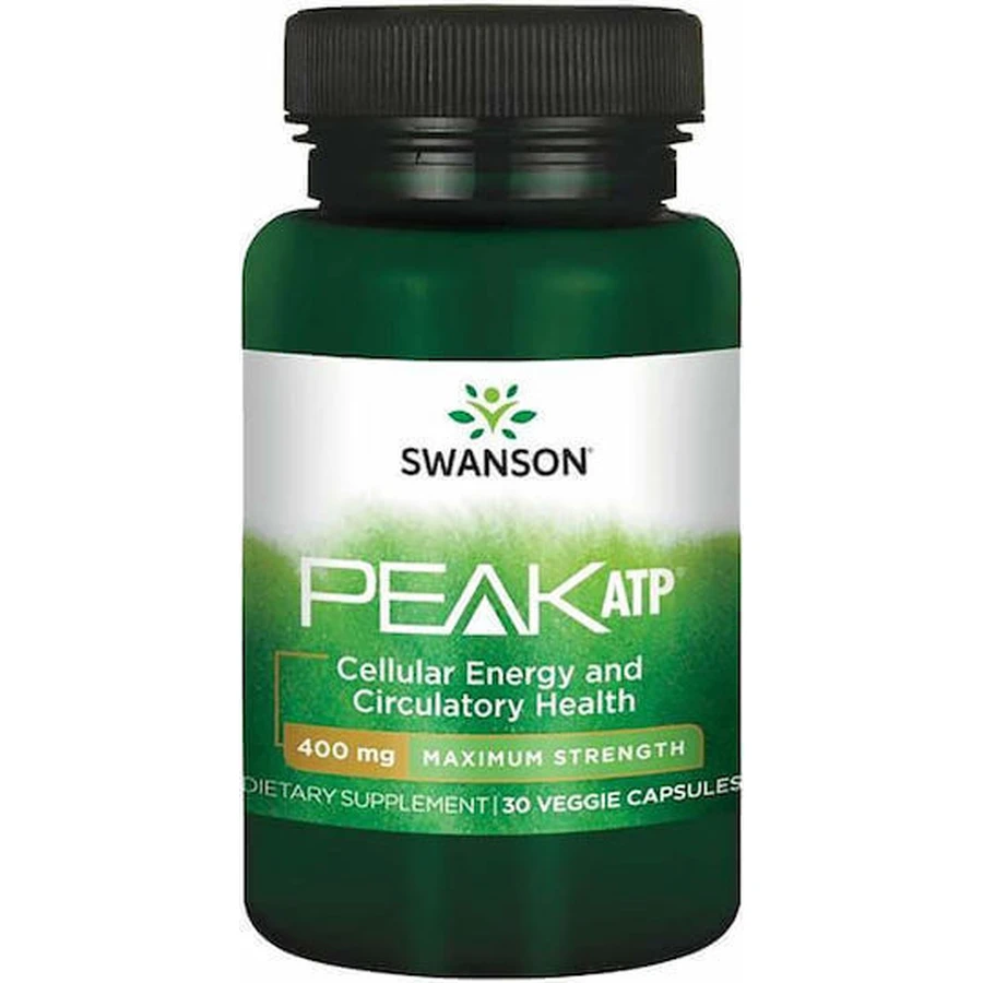 Swanson Peak ATP ATP Maximum Strength 400mg Pre Workout Supplement 30 caps: цены и характеристики