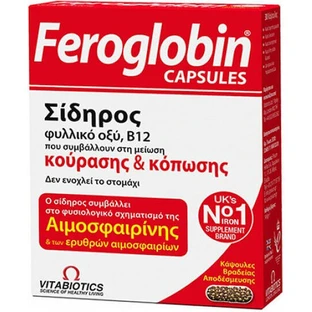Vitabiotics Фероглобин 30 капсул