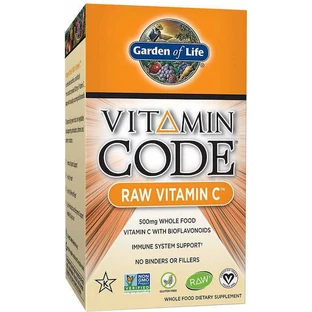 Garden Of Life Vitamin Code Вітамін для зміцнення імунної системи, шкіри та антиоксидантної дії 120 рослинних капсул