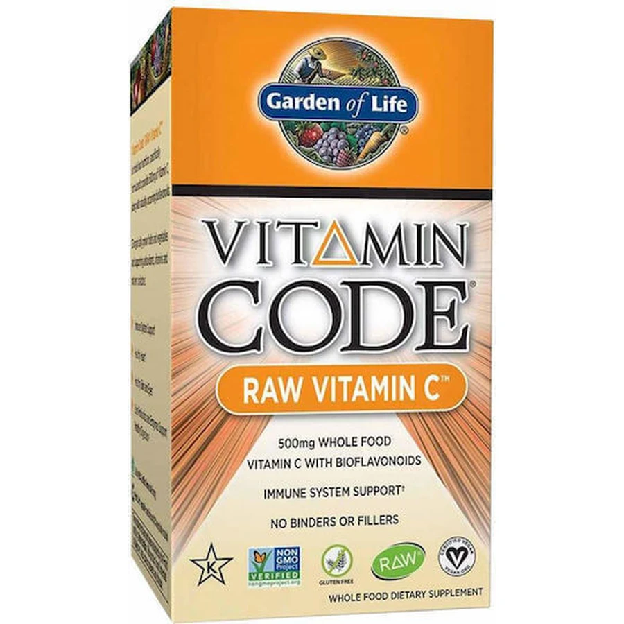 Garden Of Life Vitamin Code Вітамін для зміцнення імунної системи, шкіри та антиоксидантної дії 120 рослинних капсул: ціни та характеристики