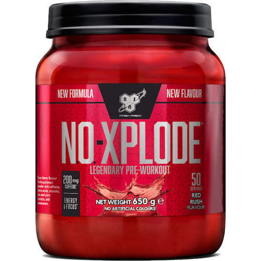 BSN N.O.-Xplode Pre Workout Supplement 650gr Red Fury: цены и характеристики