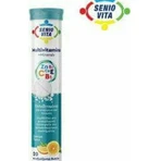 Senio Vita Multivitamins & Minerals Мультивітамінний комплекс для зміцнення енергії та імунної системи апельсин 20 табл. еф.: ціни та характеристики