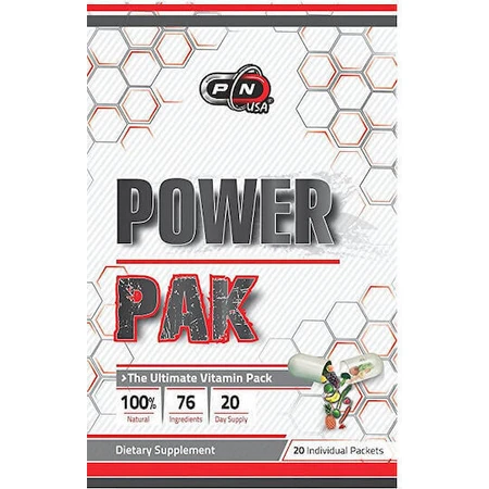 Pure Nutrition Power Pak Мультивитамины для энергии и антиоксидантов 20 x 1 пакетик: цены и характеристики