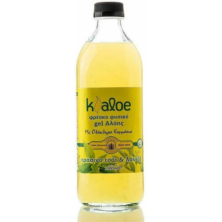 Свіжий натуральний сік алое Kaloe Life 1000мл Зелений чай з лимоном: ціни та характеристики