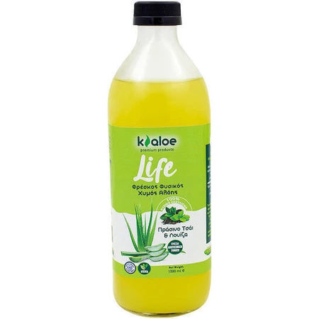 Свіжий натуральний сік алое Kaloe Life 1000мл Зелений чай з лимоном: ціни та характеристики