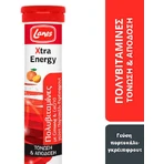 Lanes Xtra Energy Мультивітамінний комплекс для енергії Апельсин Грейпфрут Апельсин Грейпфрут 20 таб. еф.: ціни та характеристики
