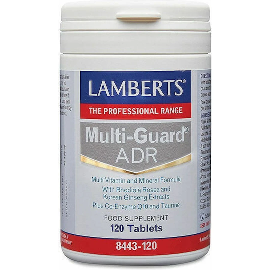 Полівітамінний комплекс Lamberts Multi-Guard ADR Energy 120 таблеток: ціни та характеристики