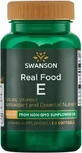 Swanson Real Food Вітамін Е для шкіри та антиоксидантної дії 400iu 60 м'яких гелів