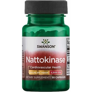 Swanson Nattokinase 100mg Пищевая добавка Special 30 капс