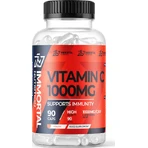 Immortal Nutrition Вітамін С Вітамін для підтримки імунітету, шкіри та антиоксидантної дії 1000 мг 90 капс.: ціни та характеристики