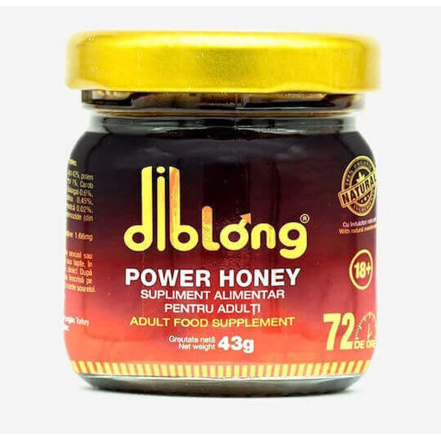 Спеціальна харчова добавка Diblong Power Honey 43гр: ціни та характеристики