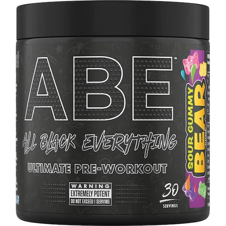 Applied Nutrition Abe Abe All Black Everything Pre Workout Supplement 375гр 30 порций ACRU GUM URSULATE: цены и характеристики