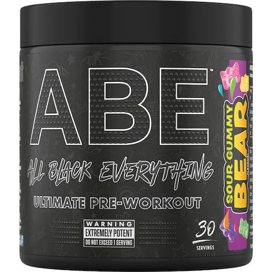 Applied Nutrition Abe Abe All Black Everything Pre Workout Supplement 375гр 30 порций ACRU GUM URSULATE: цены и характеристики