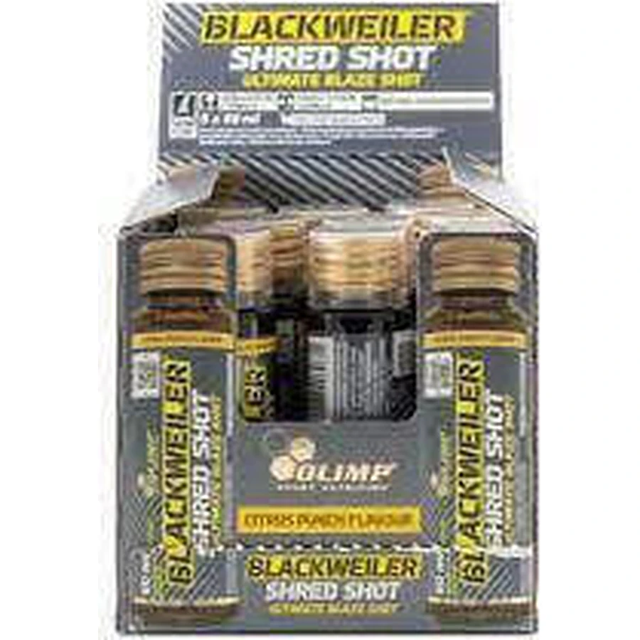 Olimp Sport Nutrition Blackweiler Blackweiler Shred Shot добавка для похудения 9 x 6 мл цитрусовый пунш: цены и характеристики