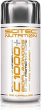 Scitec Nutrition C-1000 + Біофлавоноїди Вітамін для підтримки імунітету, шкіри та антиоксидантної дії 1000 мг 100 капс.