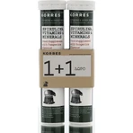 Вітаміни та мінерали зі спіруліною Korres 2 x 18 шипучих таблеток "Мандарин: ціни та характеристики