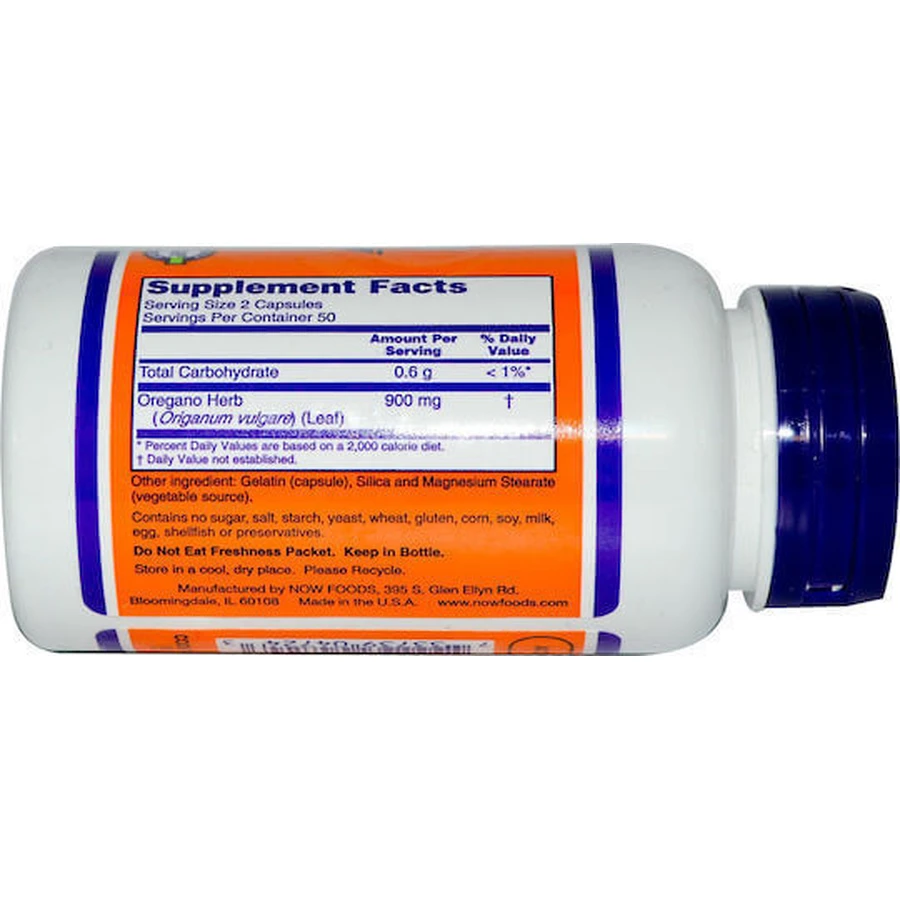 Now Foods Орегано 100 капс.: ціни та характеристики